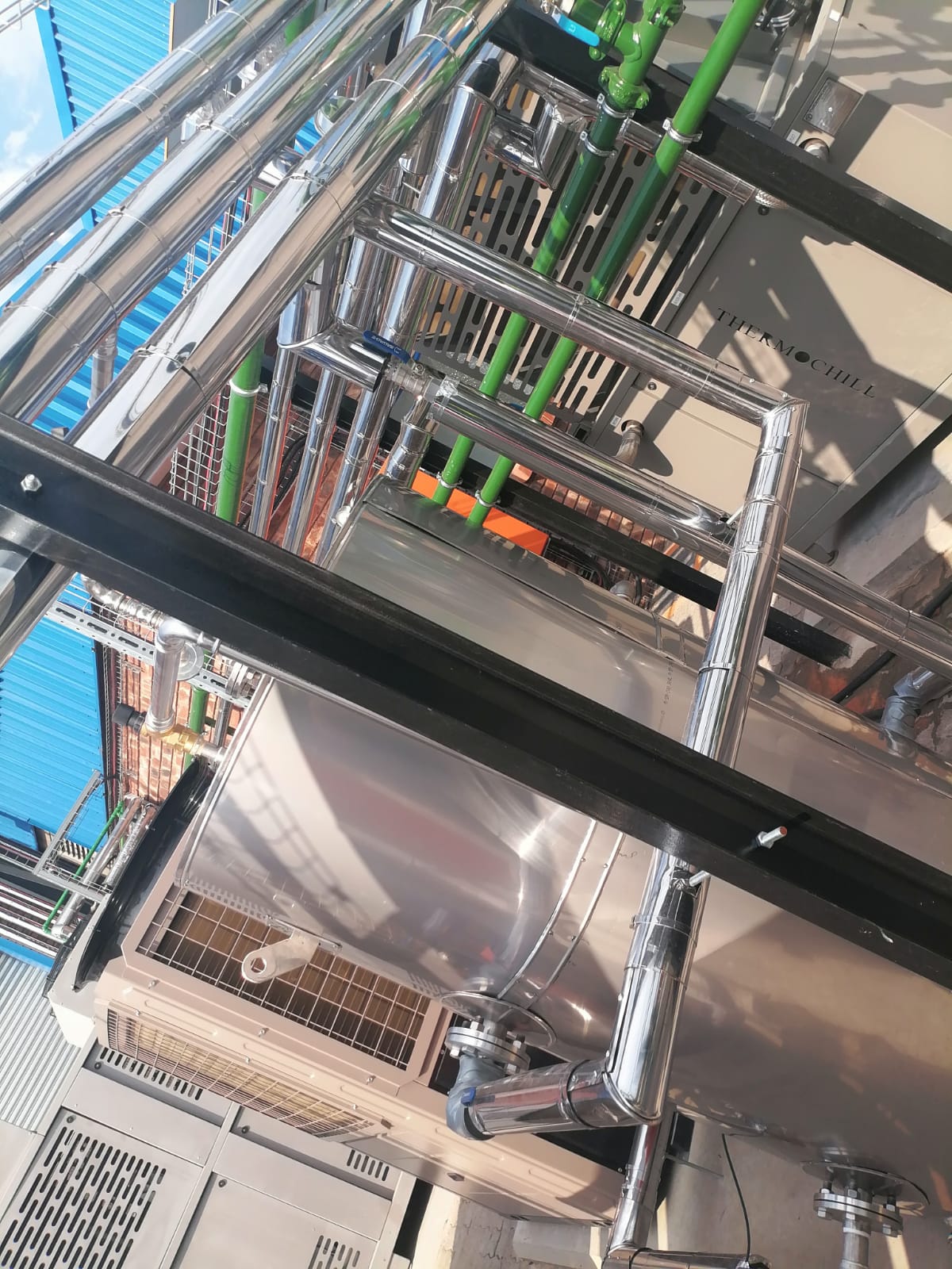 Industrial process piping